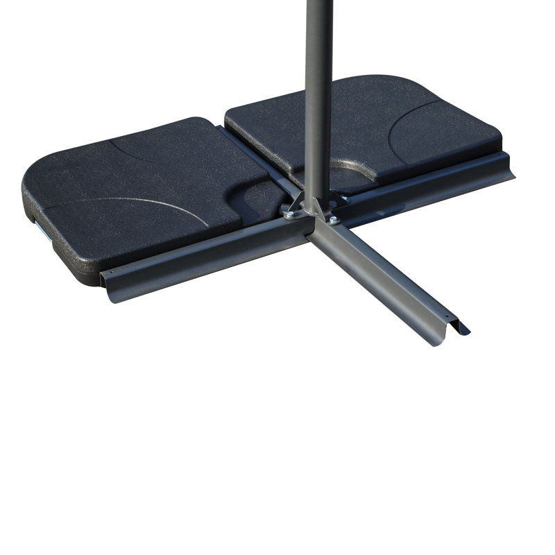 8.7kg Plastic Free Standing Umbrella Base