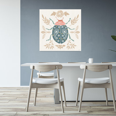 Bugs and Botanicals IV Color Contemporary, coccinelle, art contemporain