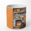Bougie parfumée Pumpkin Pie avec support en céramique