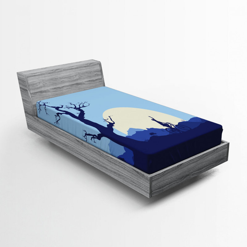 Drap ajusté nature, Drap-housse de taille simple