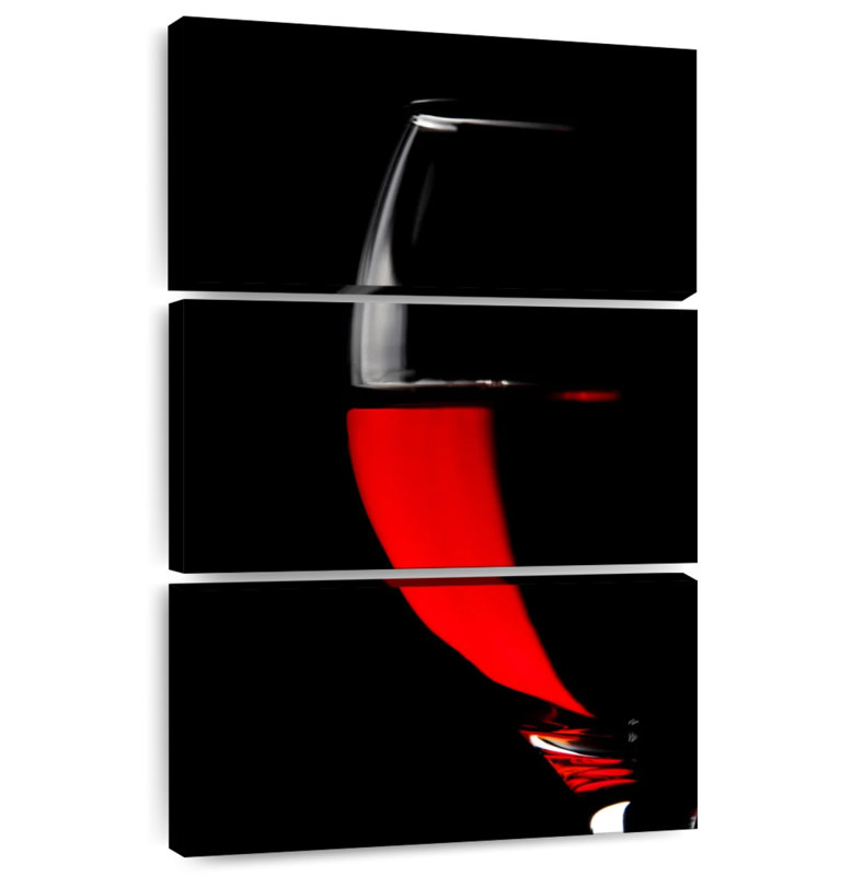 Demi vin rouge Yarlin, H 45 po x l 28 po