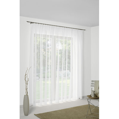 Forsman Semi Sheer Curtain Single Panel