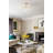 Razik Fabric Semi Flush Mount