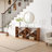 Farmhouse Console Table with X Shape Detachable Design, Ideal for Entryway, Living Room, Foyer and Hallway Storage-1877545823