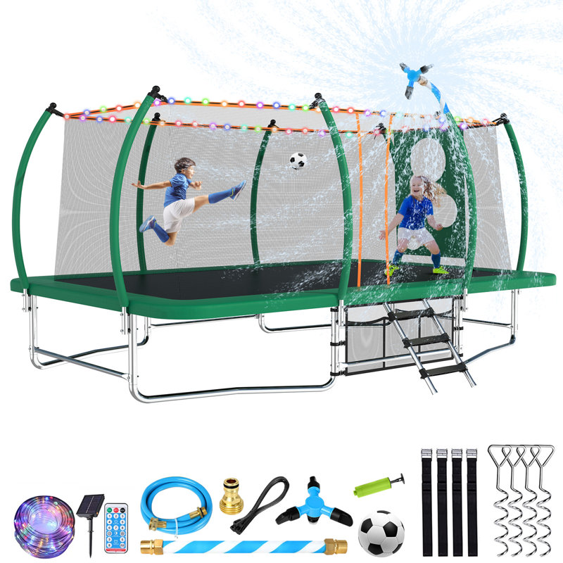 Trampoline Sapphome, Vert
