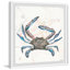 «Lone Crab», reproduction d'art sur papier encadrée-1757817310