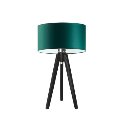 Balinas Solid Wood Tripod Lamp