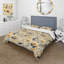 Ensemble de housse de couette Neutrals Beige Flowers Boho-1336167318