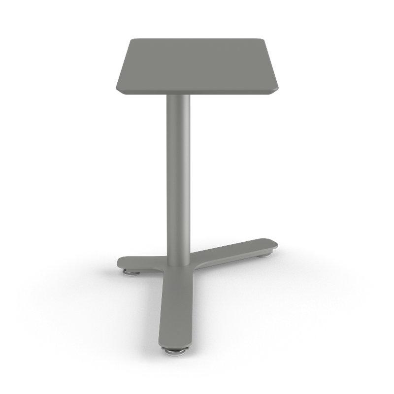 Float Mini Desk, Stone Gray