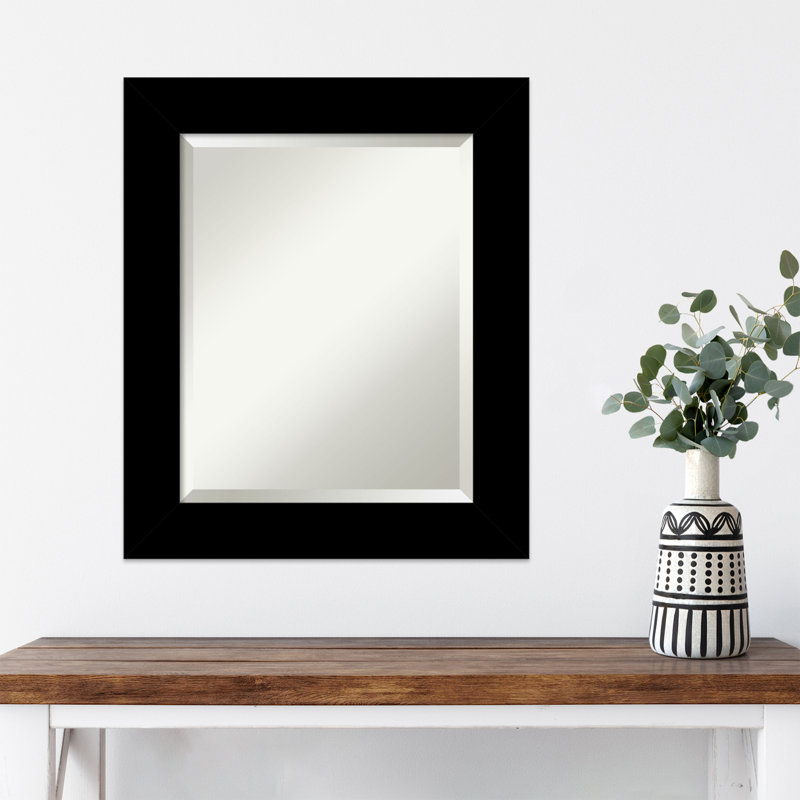 Miroir mural Basic Basic, Noir, 29.5" x 23.5"