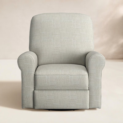 Anastasia Upholstered Swivel Reclining Glider
