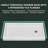60" W X 32" D Acrylic Alcove Shower Pan Rectangular Single Threshold Drop-in Shower Base in White with Non-slip Design