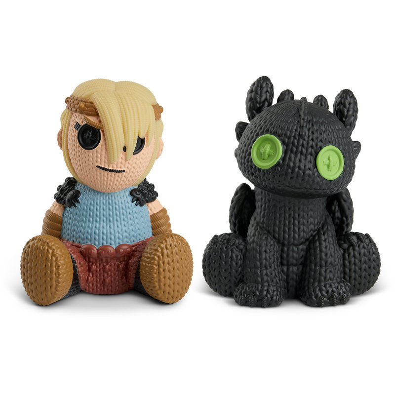 Handmade by Robots - How to Train Your Dragon - Astrid & Toothless 2-Pack