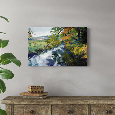 " River Scene II " Painting Print