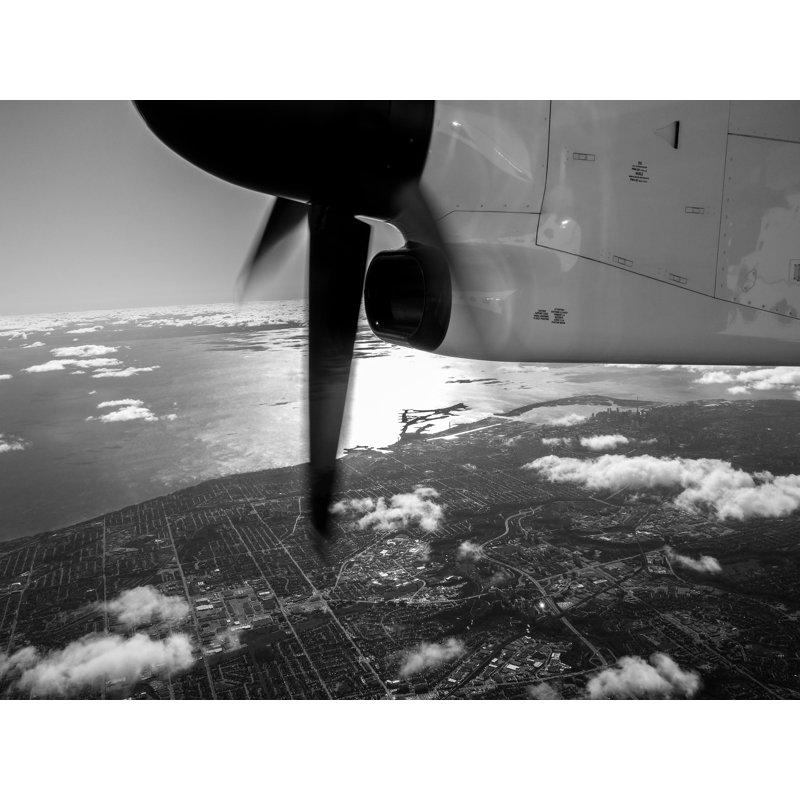 Take Off Print by Vincent Dupont Blackshaw, Wrapped Canvas, 24" H x 32" W
