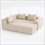 Canapé modulaire Boneless