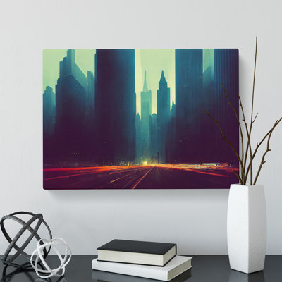 A New York City Skyline Vol.1 - Wrapped Canvas Print