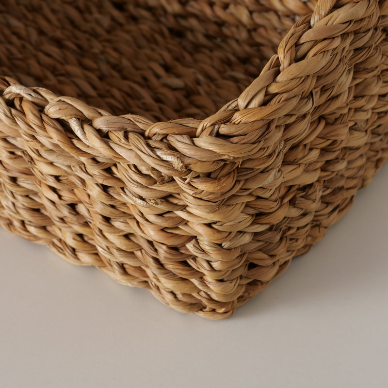 Panier de rangement doublé avec bacs amovibles, ensemble de 4