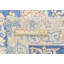 Tapis oriental bleu unique 10X14 One-of-a-Kind