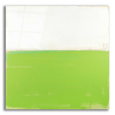 Art mural en verre Orren Ellis «Fresh Green» par Don Bishop