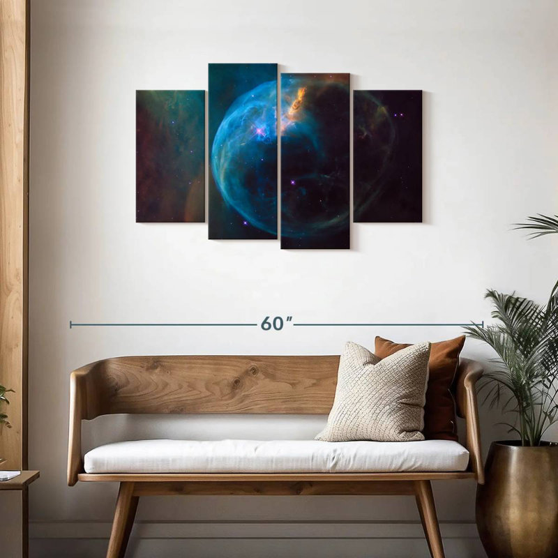 Oberle Bubble Nebula, 27" H x 43" W