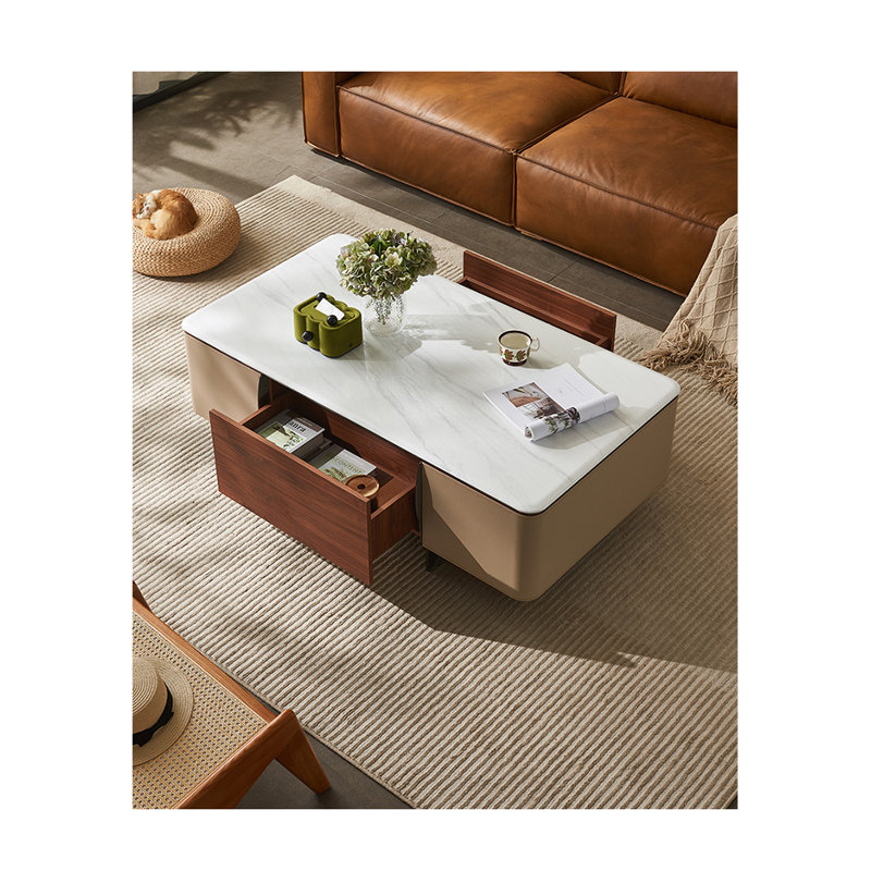 Table basse italienne de style minimaliste classique