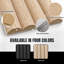 42 po x 84,5 po, panneau de mur en bois semi-circulaire cannelé flexible, panneau de mur en bois 3D pour décoration murale intérieure et murs décoratifs (couvre 24,64 pieds carrés)-132949413