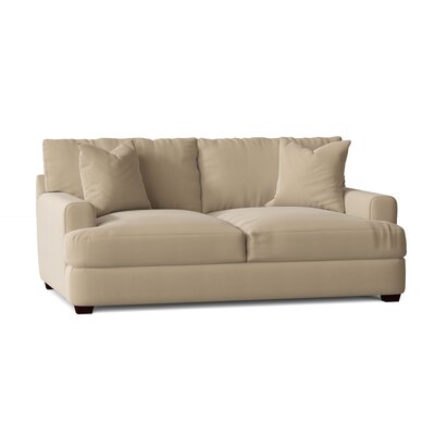 Emilio 65"" Recessed Arm Loveseat With Reversible Cushions -  Wayfair Custom Upholstery™, 382DC55502A14026BA0DF8E441682643