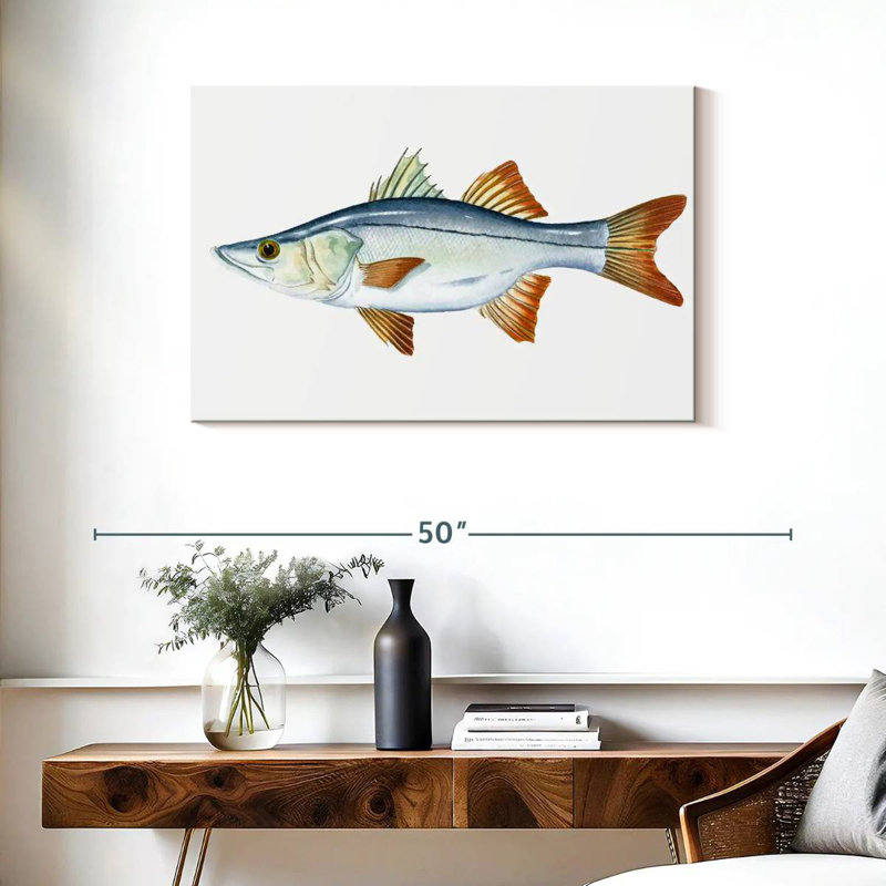 Brampt Snook, 24" H x 36" W
