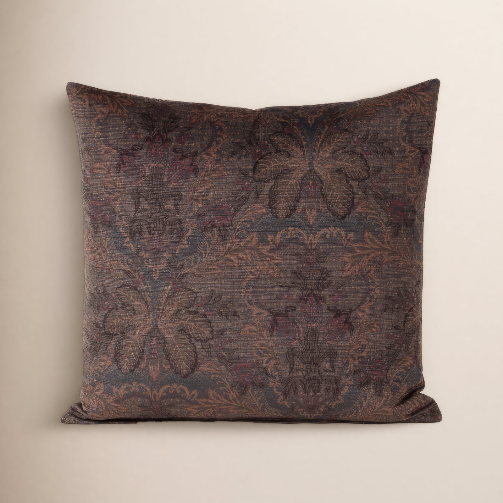 Oakden Checkered Throw Pillow, Polyester, Square 22"