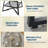 High Top 42" Round Dining Table Set for 4 with Storage | Space-Saving Circle Kitchen Table for Small Spaces（ Only Table）-959188135-959188134