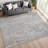 Machine Washable Indoor/Outdoor Jozwiak ACN2382 Circles Rug-565123250