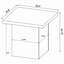 Ensemble de tables basses carrées 3 pièces