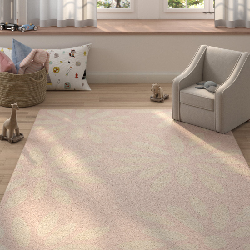 Tapis en laine touffeté à la main Claro, Carré 6 pi