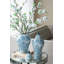 Pot en porcelaine avec couvercle - bleu / blanc-613241823