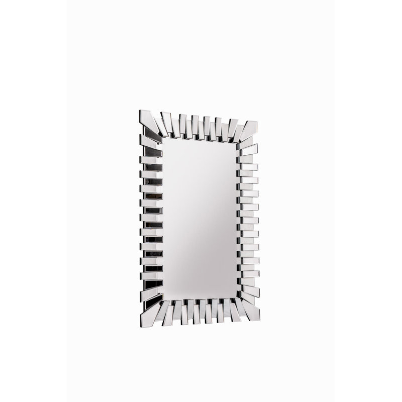 Damone Solid Wood Rectangle Mirror