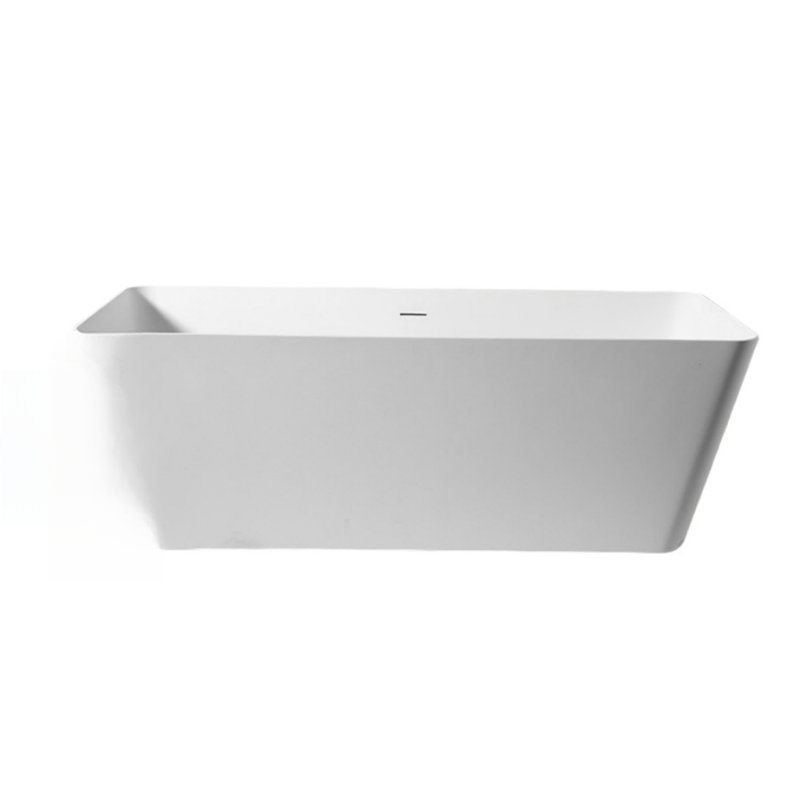 Ensemble de baignoire et douche incurvée moderne sans cadre moderne l 66,93 po x H 23,62 po Modern