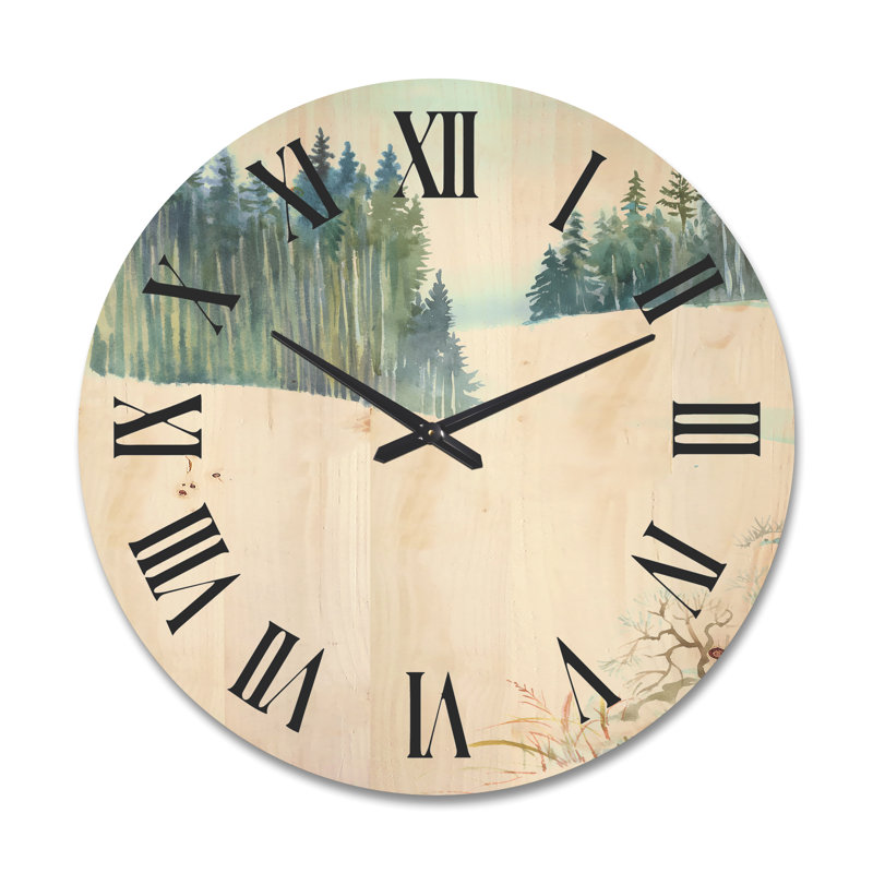 Horloge murale pin, Très grand