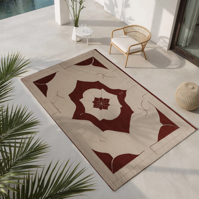 Tapis intérieur et extérieur Contour Shift, Rectangle 1 pi 6 po x 2 pi 6 po