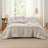 Bedsure Grid Pleated Comforter Set-105523796