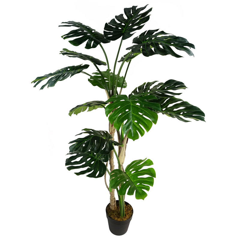 Annistyn 150cm Faux Monstera Tree in Pot