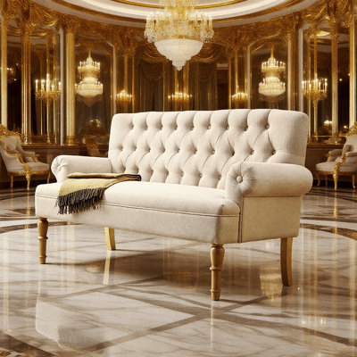 Loveseat Sofas for Living Room in a Box Sofa Para Sala , Linen