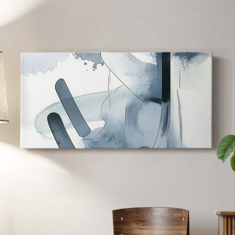 Toile tendue abstraite 8 # LVI-Gallery, H 16 po x l 32 po