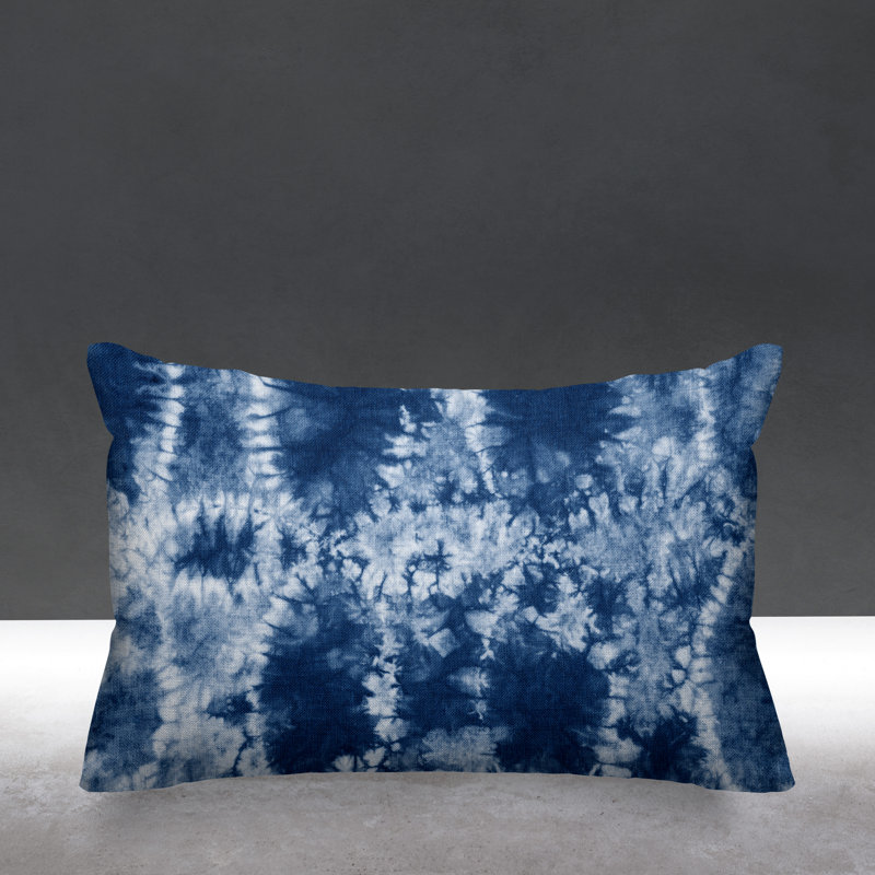 Hosi Abstract Outdoor Reversible Throw Pillow