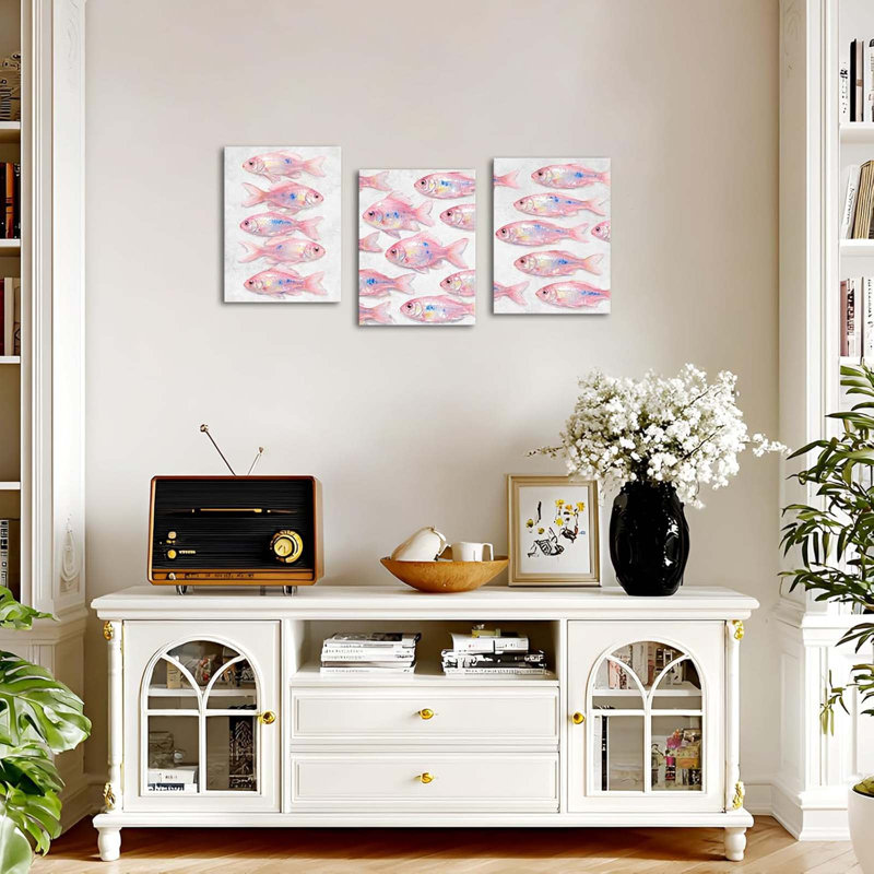 3 Piece Wrapped Canvas Wall Art