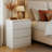 White 3-Drawer Nightstand – Small-Space Bedside Table, Anti-Tip Kit-595376959