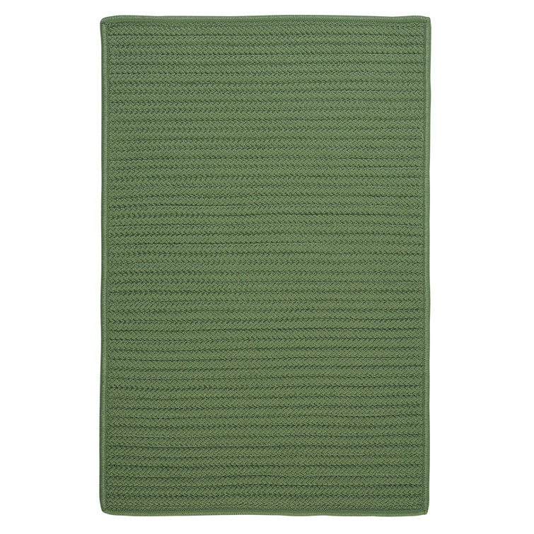 Tapis vert tressé Glasgow