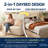 Upholstered Daybed With Lift-Up Trundle Bed-632104158