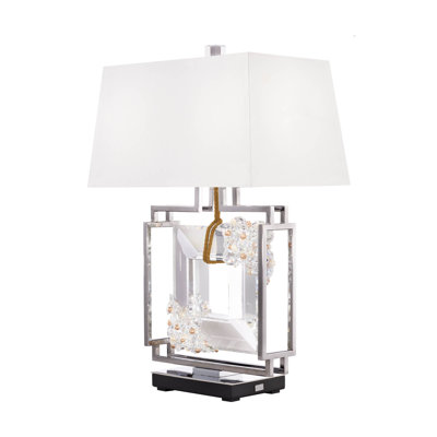 Eva Metal Table Lamp -  Schonbek Forever, SJ2330-RGO702R