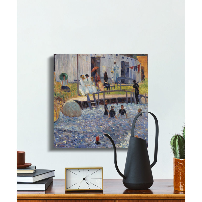 Kuester Wrapped Canvas Print Set, 24x24